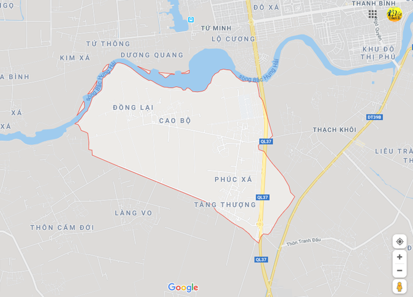 Hình ảnh vị trí địa lý tại Liên hồng, Gia lộc, Hải dương