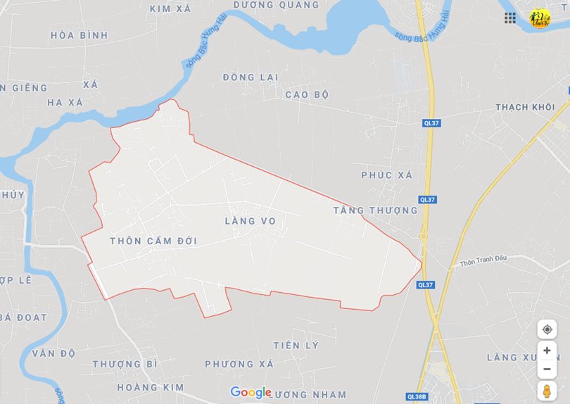 Hình ảnh vị trí địa lý tại Thống nhất, Gia lộc, Hải dương