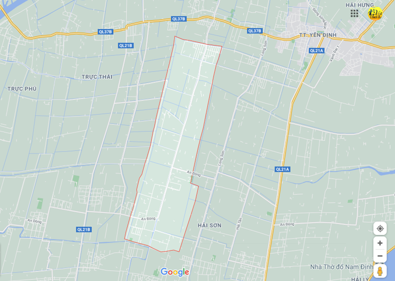 Hình ảnh vị trí địa lý tại Hải đường, Hải hậu, Nam định