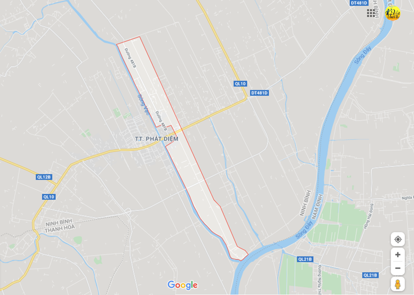 Hình ảnh vị trí địa lý tại Kim chính, Kim sơn, Ninh bình