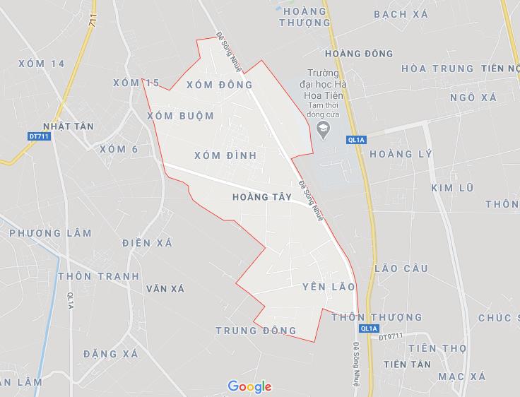 Hoàng Tây, Kim Bảng, Hà Nam