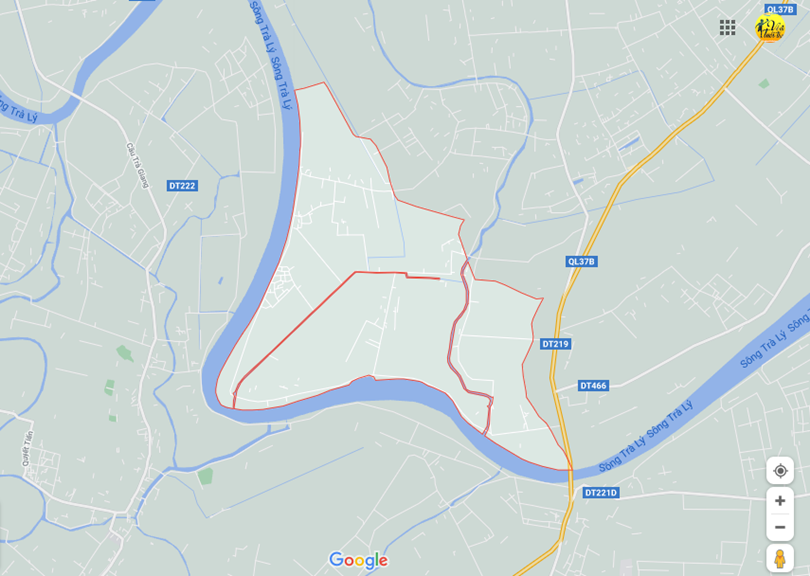 Hình ảnh vị trí địa lý tại Thái thành, Thái thụy, Thái bình