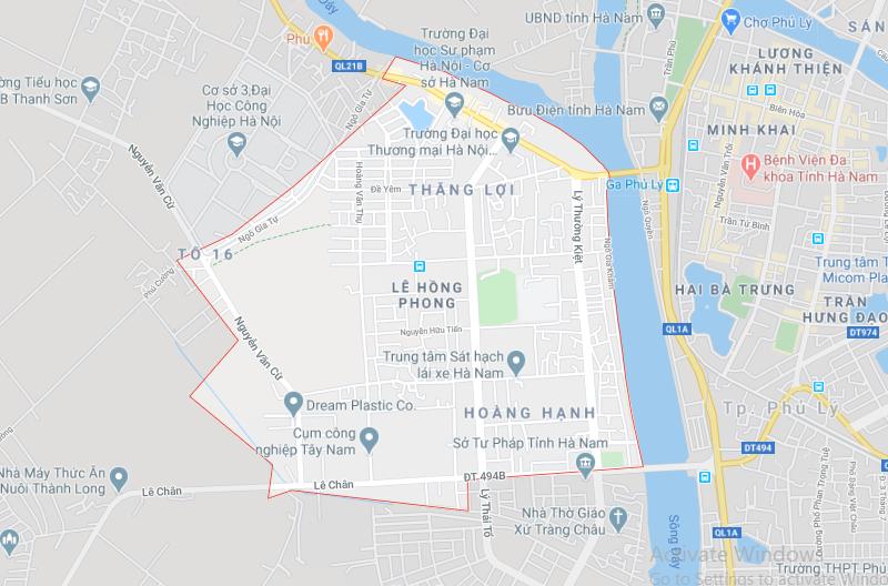 Lê Hồng Phong, Phủ Lý, Hà Nam