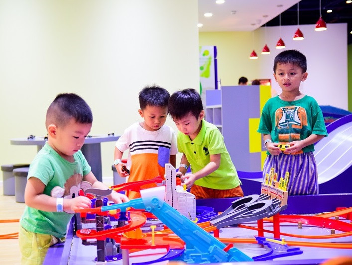 khu vui chơi mô hình 