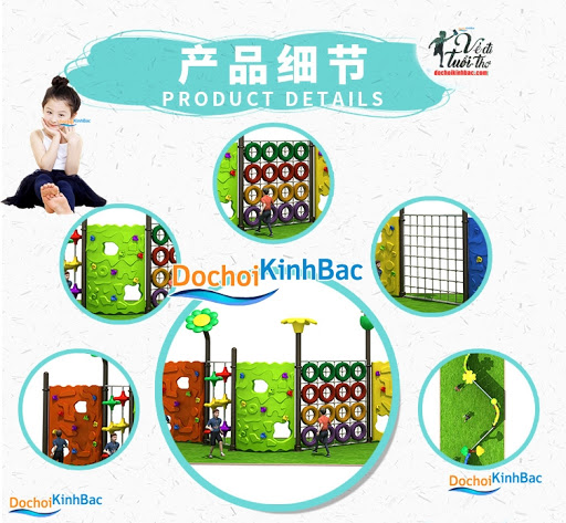 khu vui chơi leo núi nhân tạo 