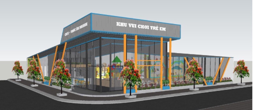 xây dựng nhà xưởng khu vui chơi 