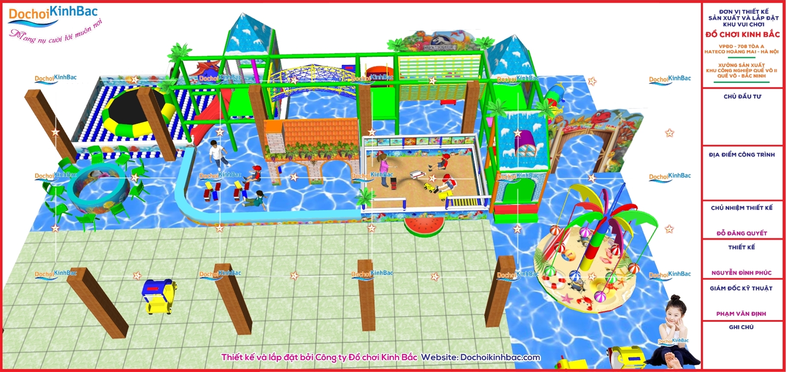 khu vui chơi trẻ em ở nông thôn 