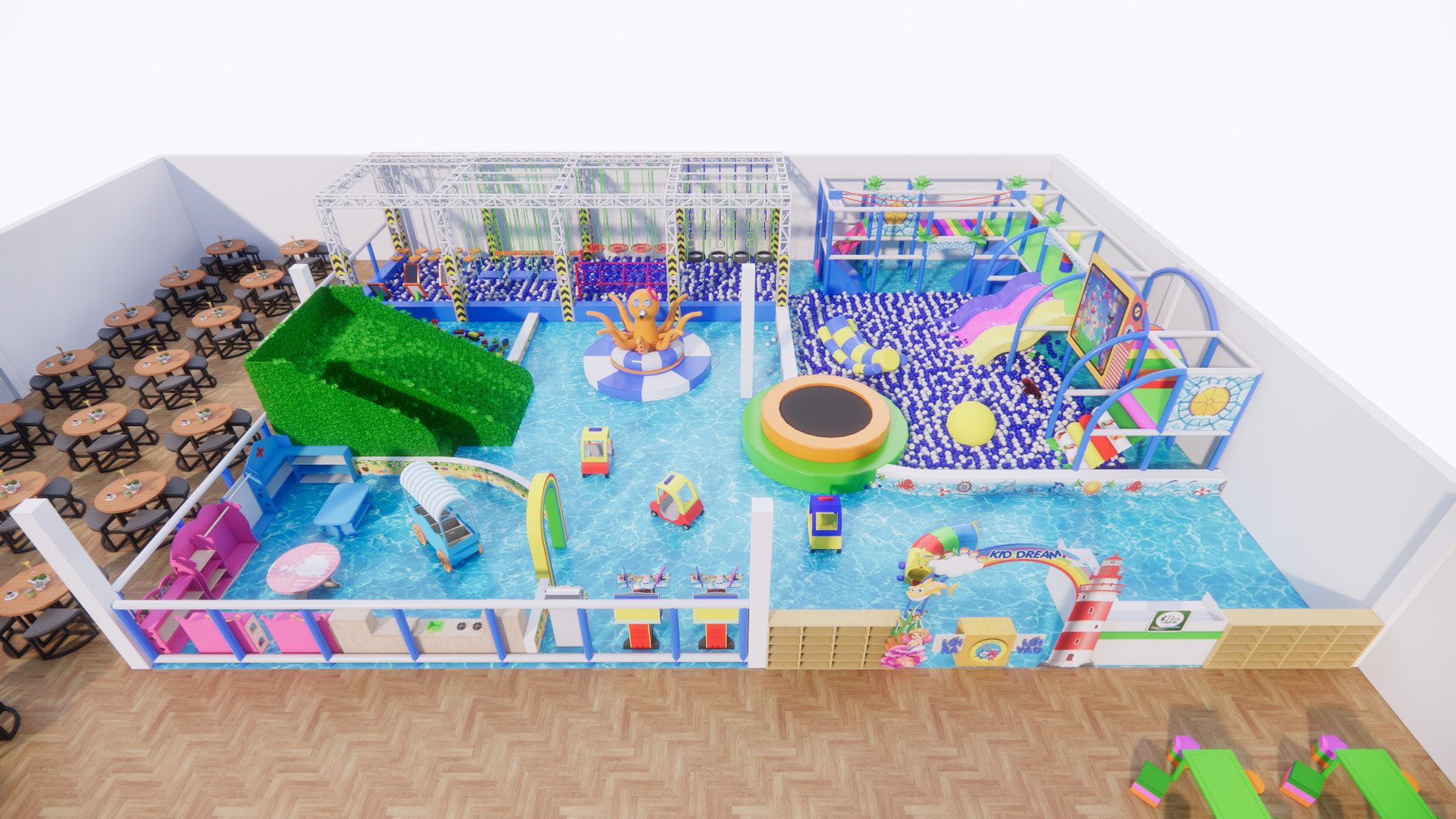 nguyên tắc thiết kế khu vui chơi