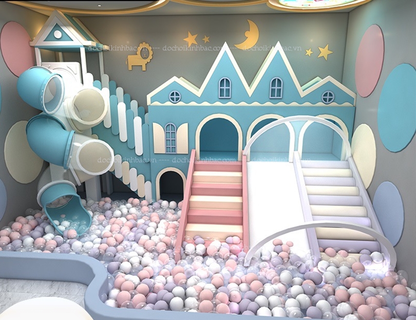 Thiết kế lại không gian khu vui chơi trong nhà