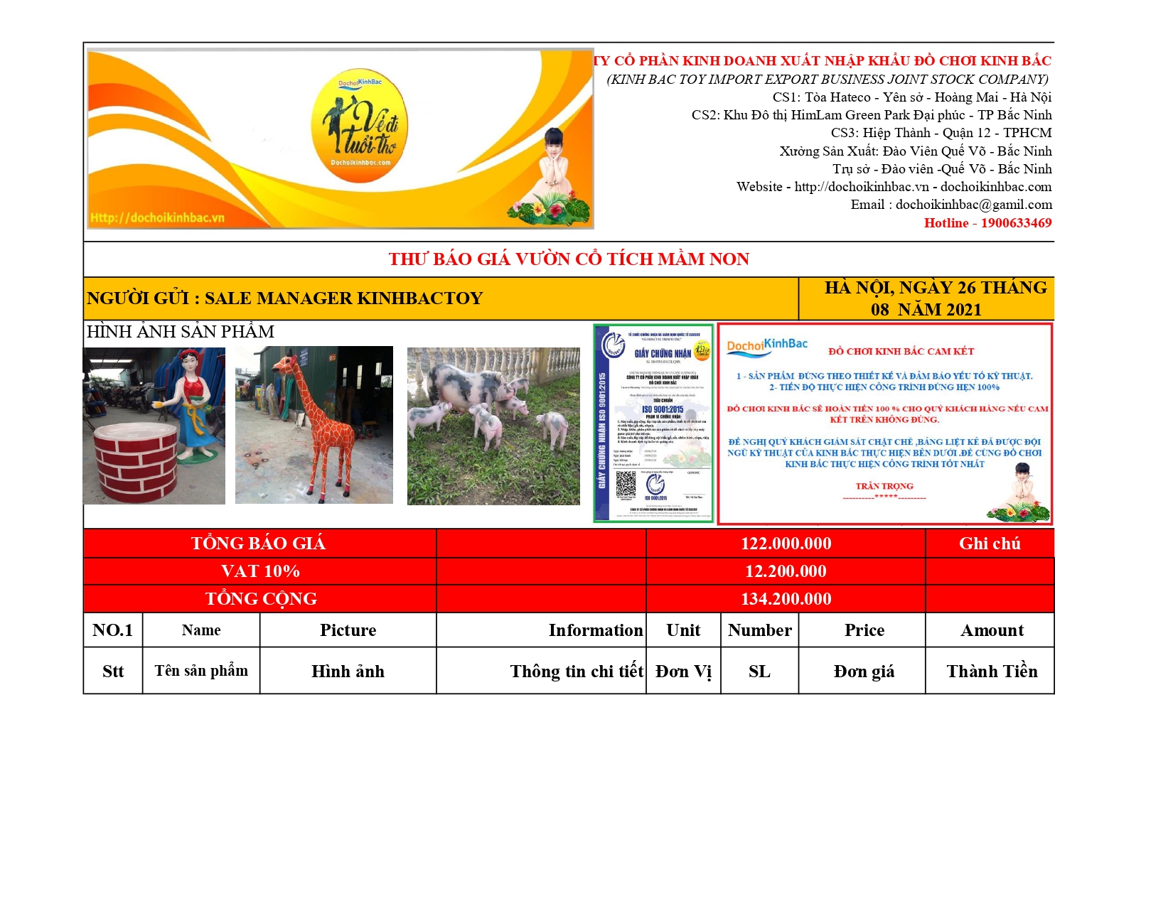 tượng vườn cổ tích