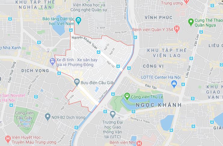 Quan Hoa, Cầu Giấy, Hà Nội 