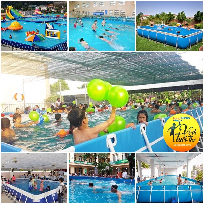 bể bơi cho trường học