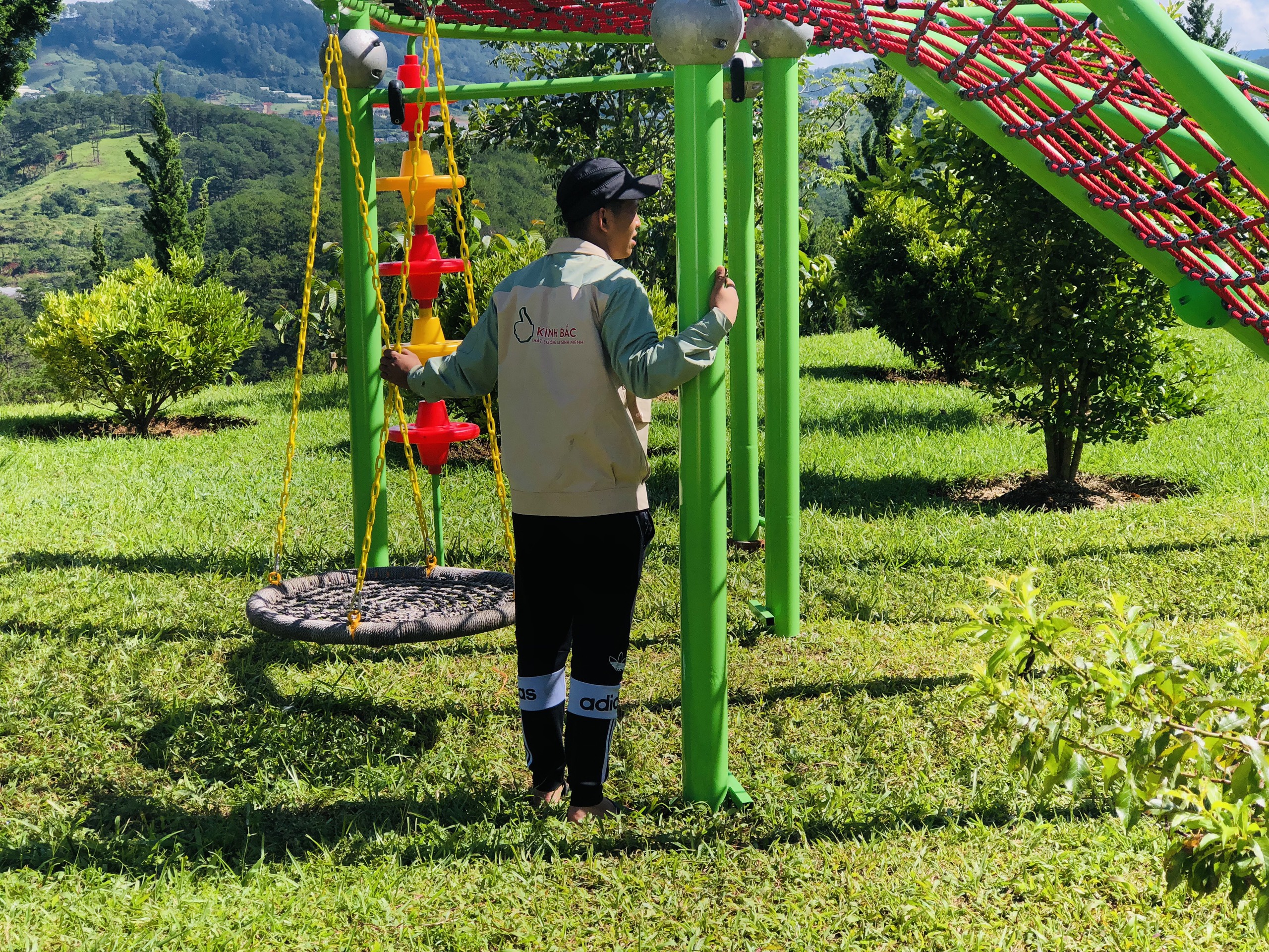 bộ vận động đan dây 