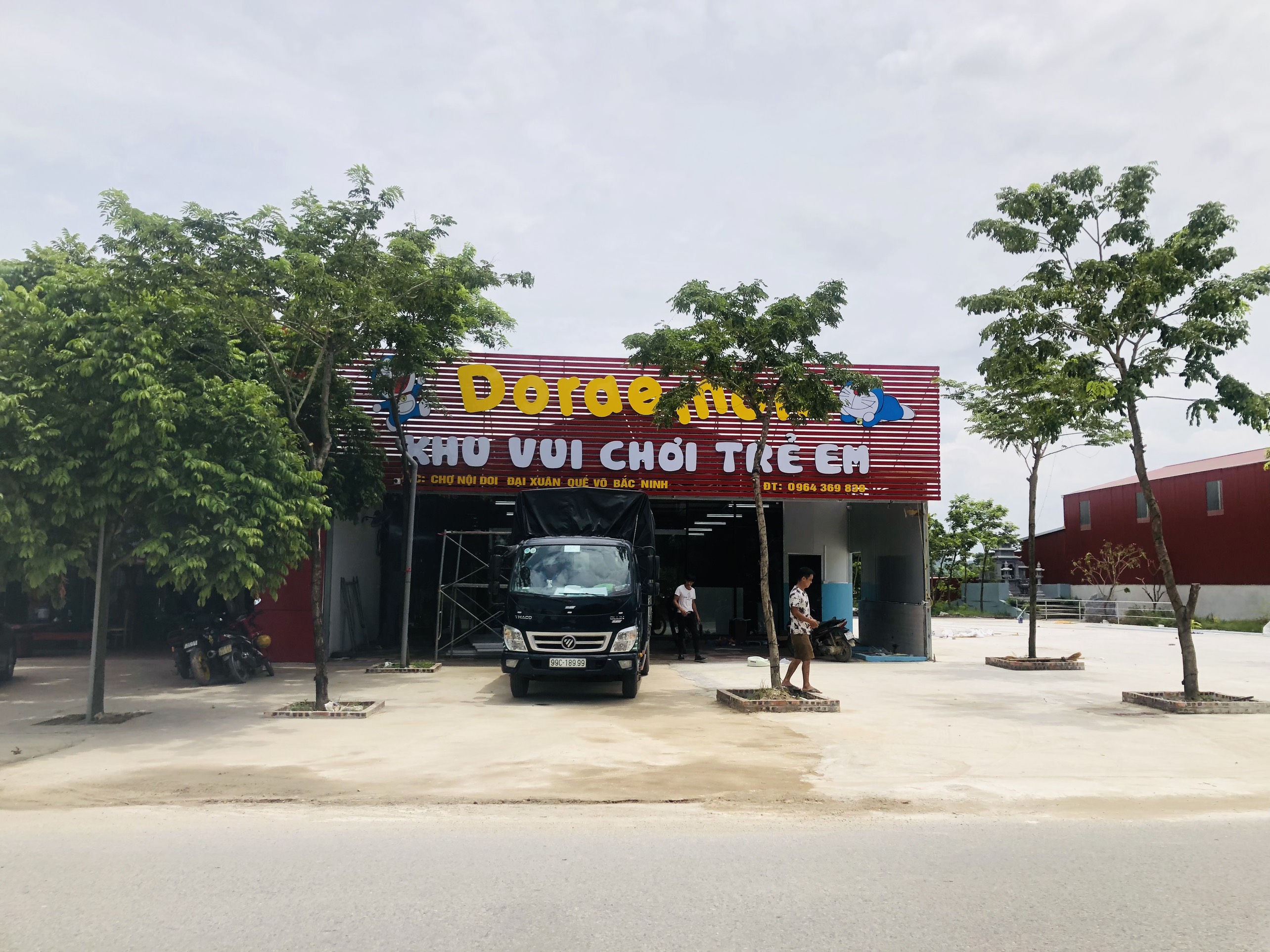 khu vui chơi đô rê mon nhân hòa quế võ bắc ninh