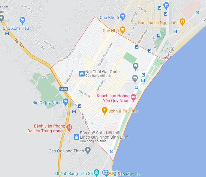 Nguyễn Văn Cừ, Quy Nhơn Bình Định