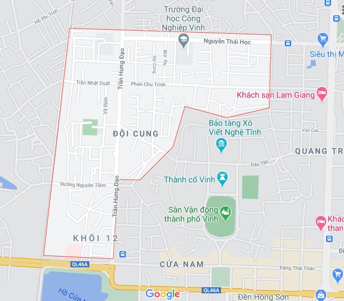 Đội Cung, TP Vinh, Nghệ An 