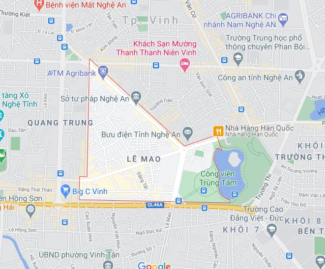 Lê Mao, TP Vinh, Nghệ An