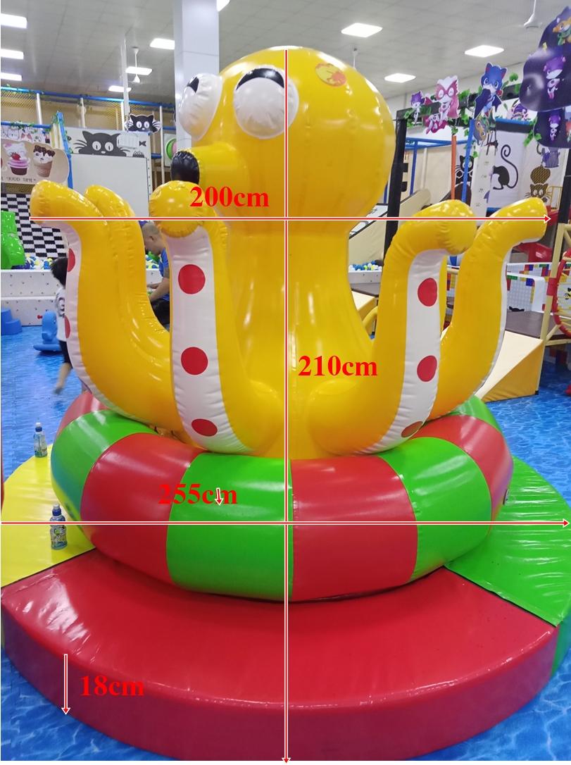 phao hơi bạch tuộc