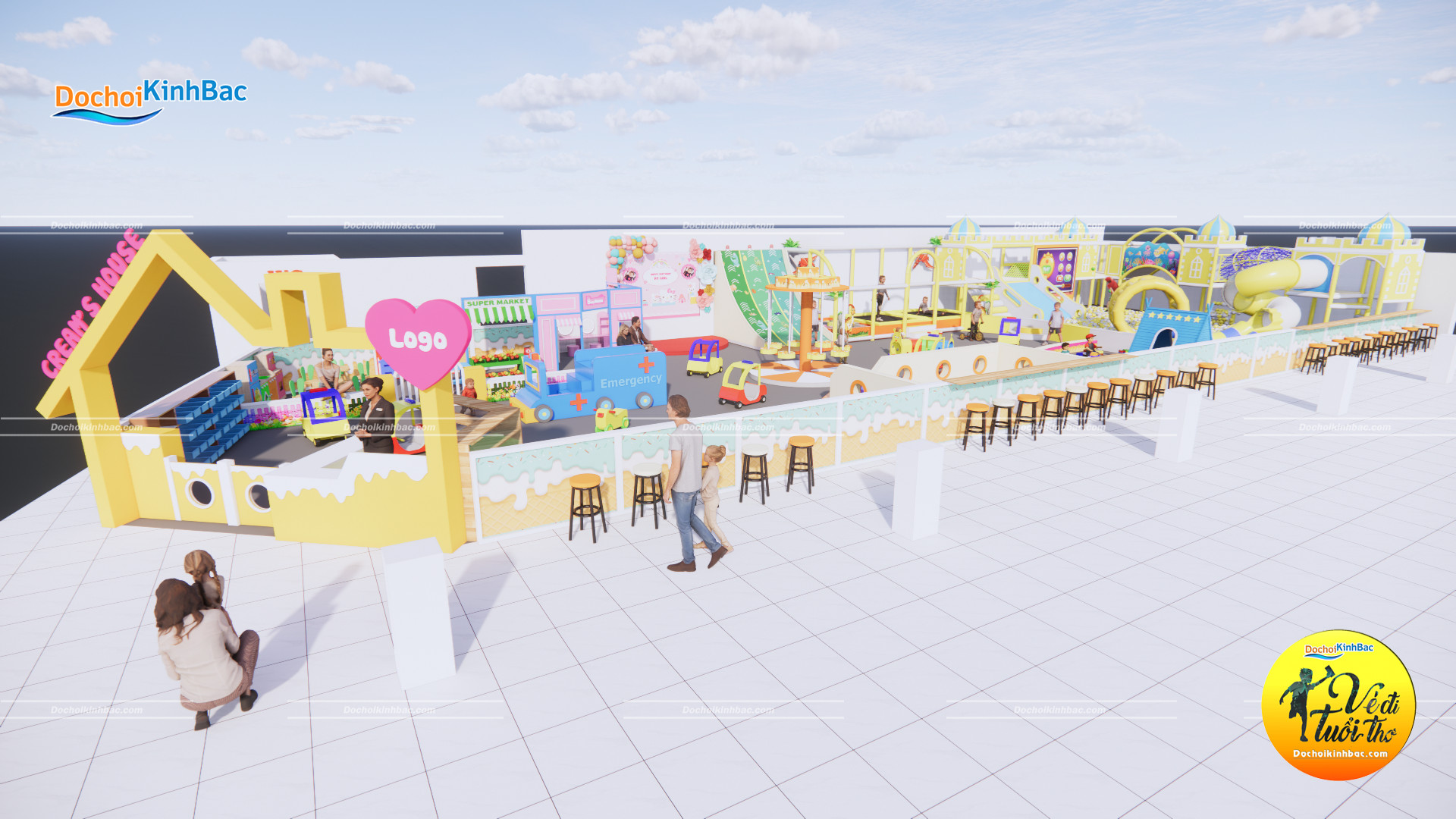 khu vui chơi trẻ em hưng hà thái bình