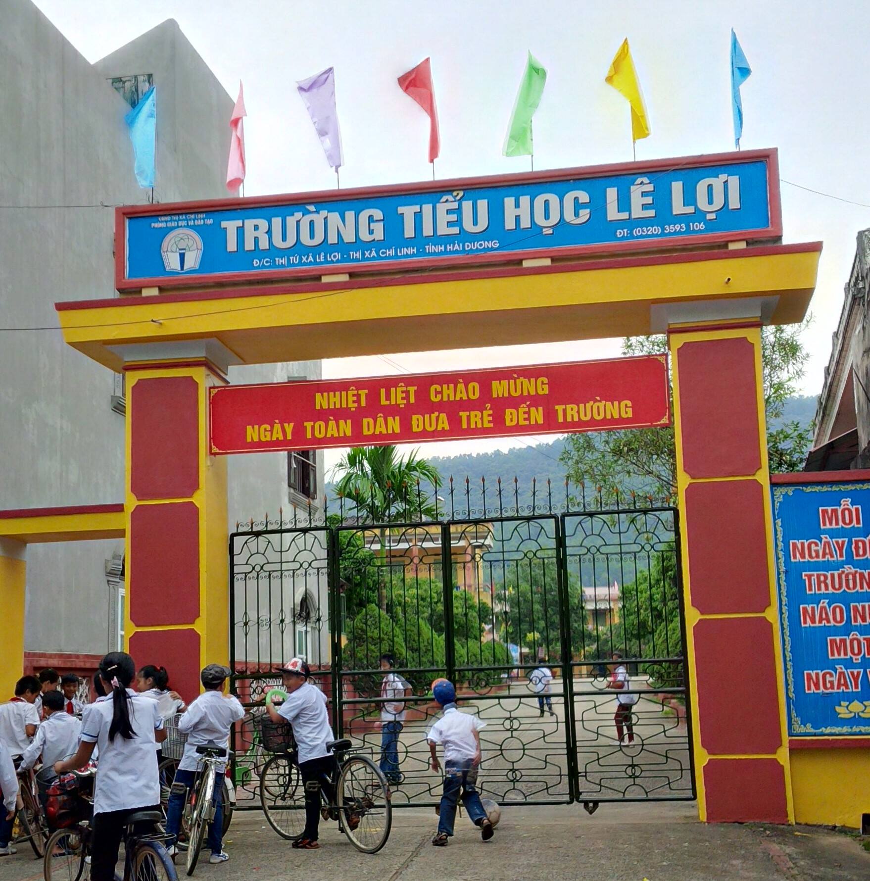 Xã Lê Lợi nằm ở phía tây thành phố Chí Linh