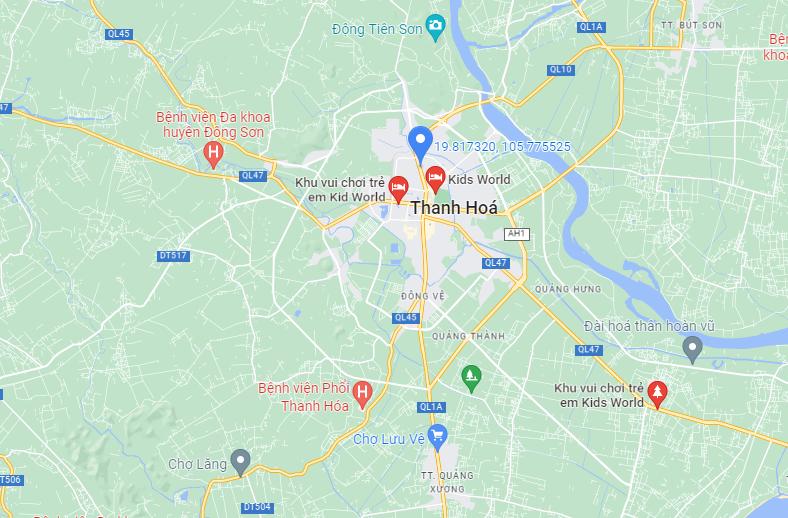 khu vui chơi Kids world Cẩm Thủy Thanh Hóa