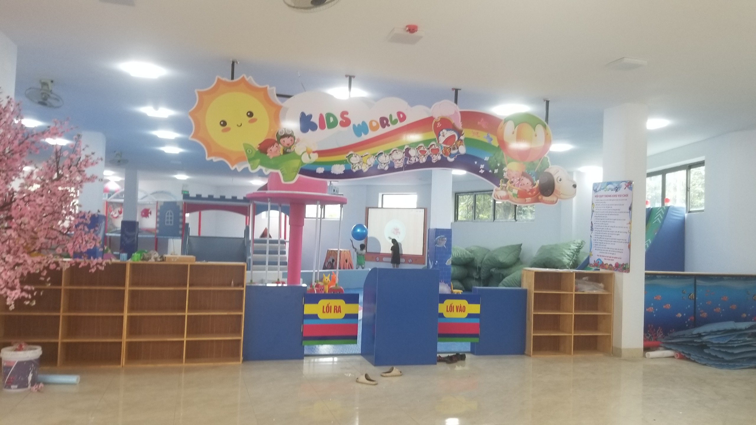 khu vui chơi Kids world cẩm thủy thanh hóa