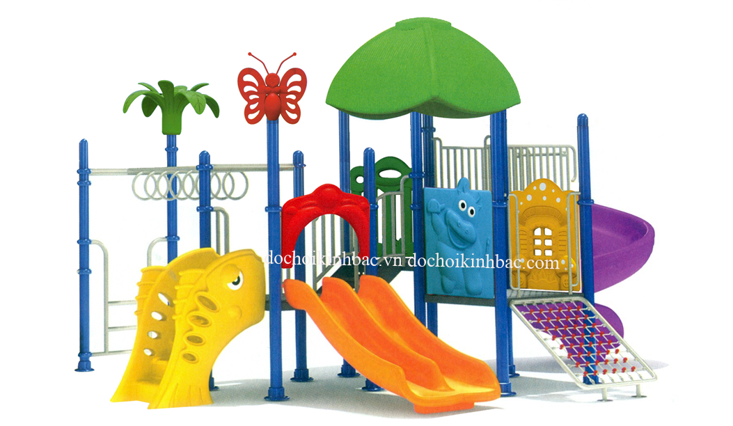 Bộ liên hoàn cầu trượt ngoài trời