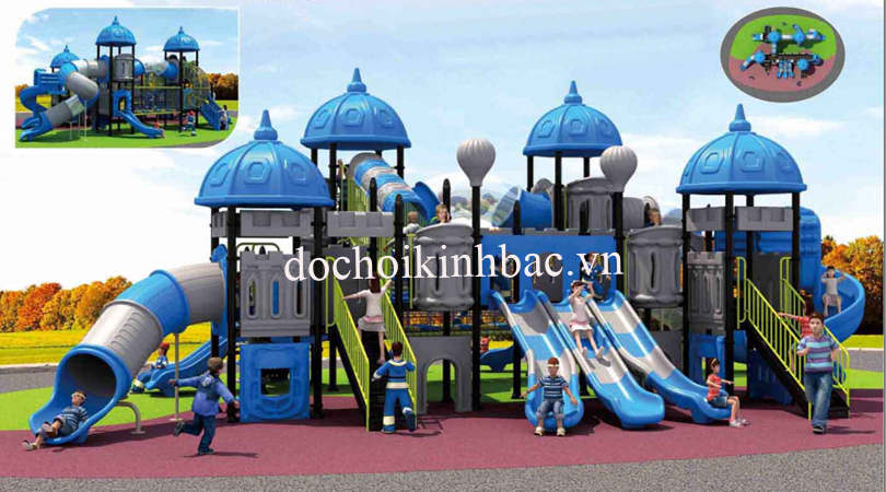 Bộ liên hoàn cầu trượt ngoài trời