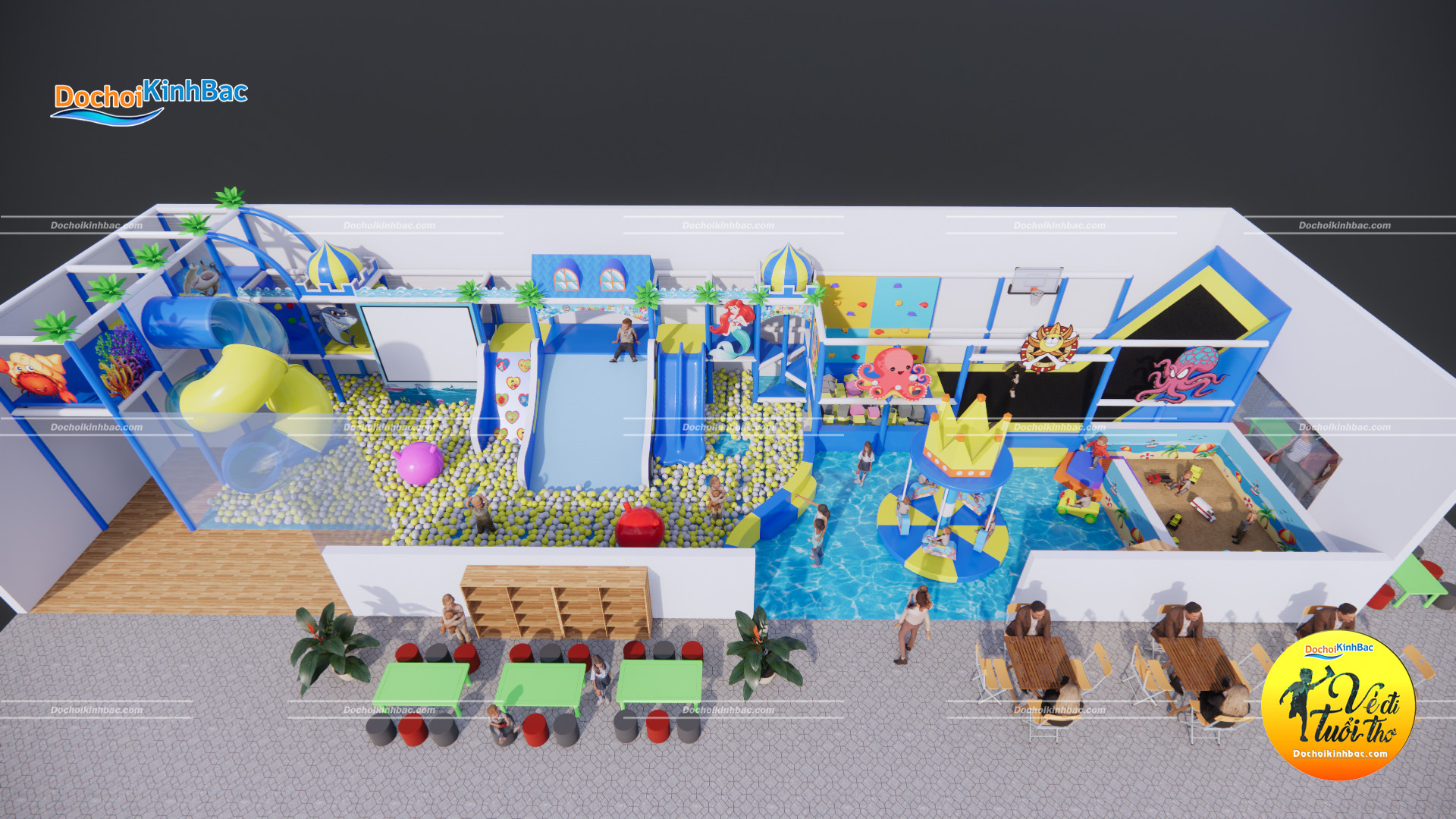 kinh doanh khu vui chơi liên hoàn