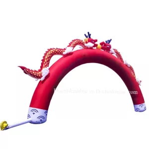Phao hơi Kinh bắc cung cấp cổng chào, sự kiện tại xã Tử du, Lập thạch, Vĩnh phúc