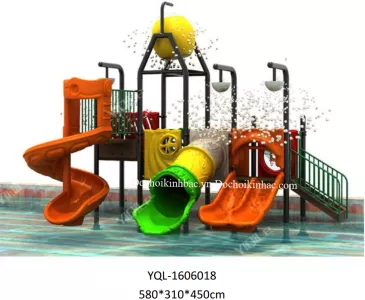 Đồ chơi Kinh Bắc lắp đặt khu liên hoàn cầu trượt bể bơi tại Phú Xá, TP Thái Nguyên, Thái Nguyên