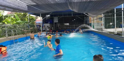 Hoạt động vui chơi ngày hè của trẻ