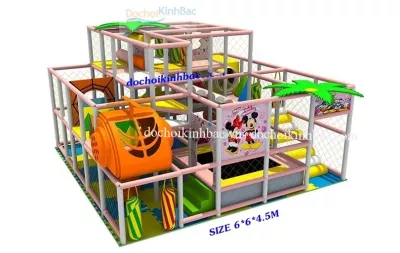 Đồ chơi Kinh Bắc lắp đặt khu vui chơi liên hoàn trong nhà tại Cẩm Văn, Cẩm Giàng, Hải Dương