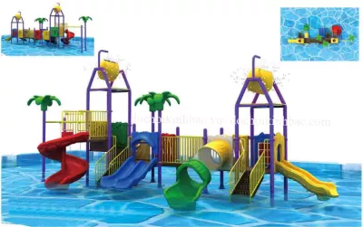 Đồ chơi Kinh Bắc lắp đặt liên hoàn bể bơi tại An Ninh, Bình Lục, Hà Nam