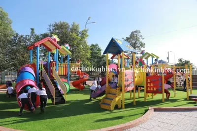 Tầm quan trọng của việc tạo ra sân chơi trong các trường mầm non cho các bé.