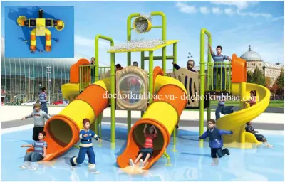 Đồ chơi Kinh Bắc lắp đặt liên hoàn bể bơi tại Quốc Tử Giám, Đống Đa, Hà Nội