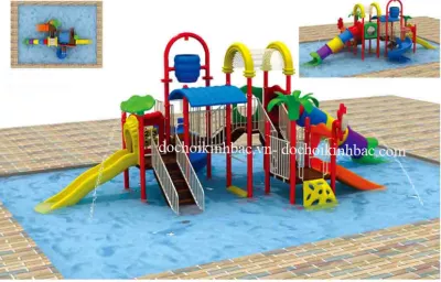 Đồ chơi Kinh Bắc lắp đặt liên hoàn bể bơi tại Thổ Quan, Đống Đa, Hà Nội