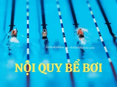 Nội quy bể bơi – quy định bắt buộc cần phải có