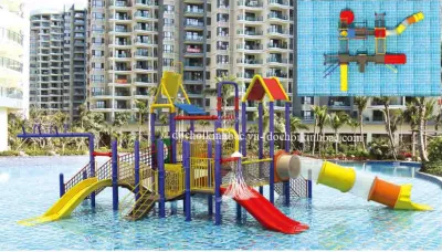Bộ liên cầu trượt bể bơi đẹp tại Hoàng Nông, Đại Từ, Thái Nguyên