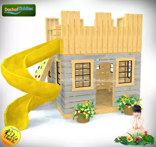 TƯ VẤN LẮP ĐẶT LÂU ĐÀI CHO BÉ TRONG KHU VUI CHƠI TẠI GIAO THIỆN,GIAO THỦY,NAM ĐỊNH.