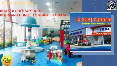 Sky kid  -  Khu vui chơi giải trí cho bé tại Thái Hà Mart Lý Nhân Hà Nam