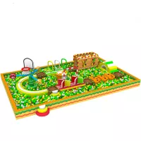 Khu liên hoàn nhà bóng rộng lớn NLHB008