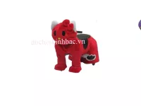 Xe thú cưỡi chạy bằng điện có nhạc -HÌNH CON MEO HELLO KITTY TDC013