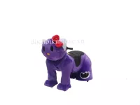 Xe thú cưỡi chạy bằng điện có nhạc -HÌNH CON MEO HELLO KITTY TDC013