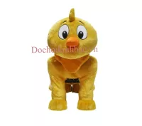 Xe thú cưỡi chạy bằng điện có nhạc - HÌNH CON GÀ CON TDC005