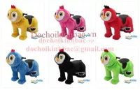 Xe thú cưỡi chạy bằng điện có nhạc - HÌNH CON GÀ CON TDC005