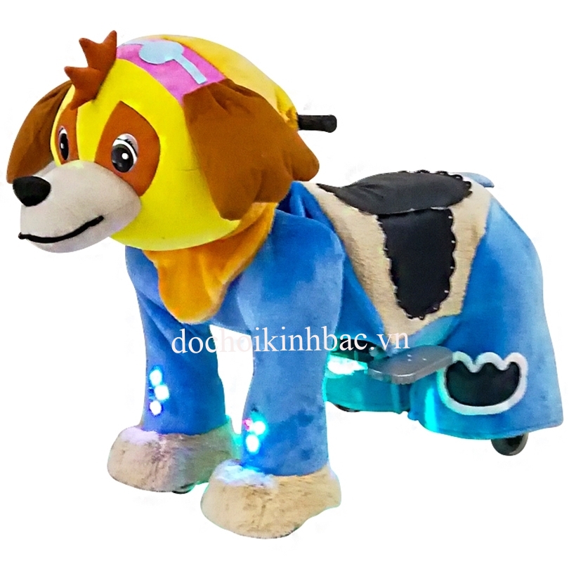 XE THÚ CHẠY ĐIỆN MỚI NHẤT MÀU XANH DƯƠNG TCDM0023