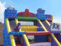NHÀ PHAO NHÀ HƠI SPIDER MAN PHTD018