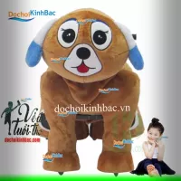 xe thu chay dien hinh chu cun tai cup mau nau XTCD025