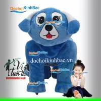 xe thu chay dien hinh chu cun tai cup mau xanh duong XTCD025